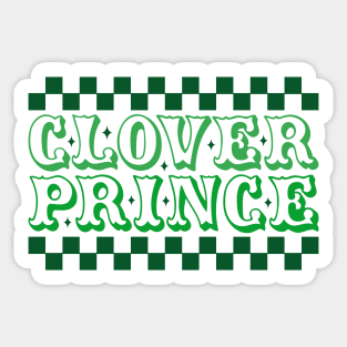 Clover Prince Sticker